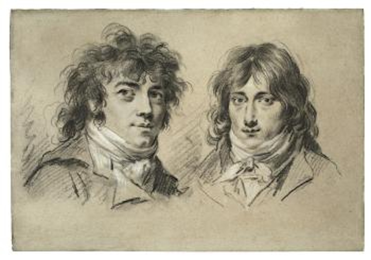 Zwei Junge Männer by Louis-Leopold Boilly
