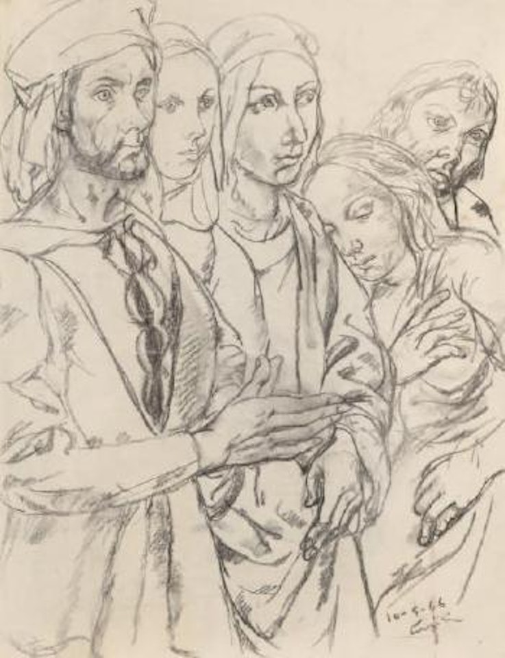 Douleur by Leonard Tsuguharu Foujita