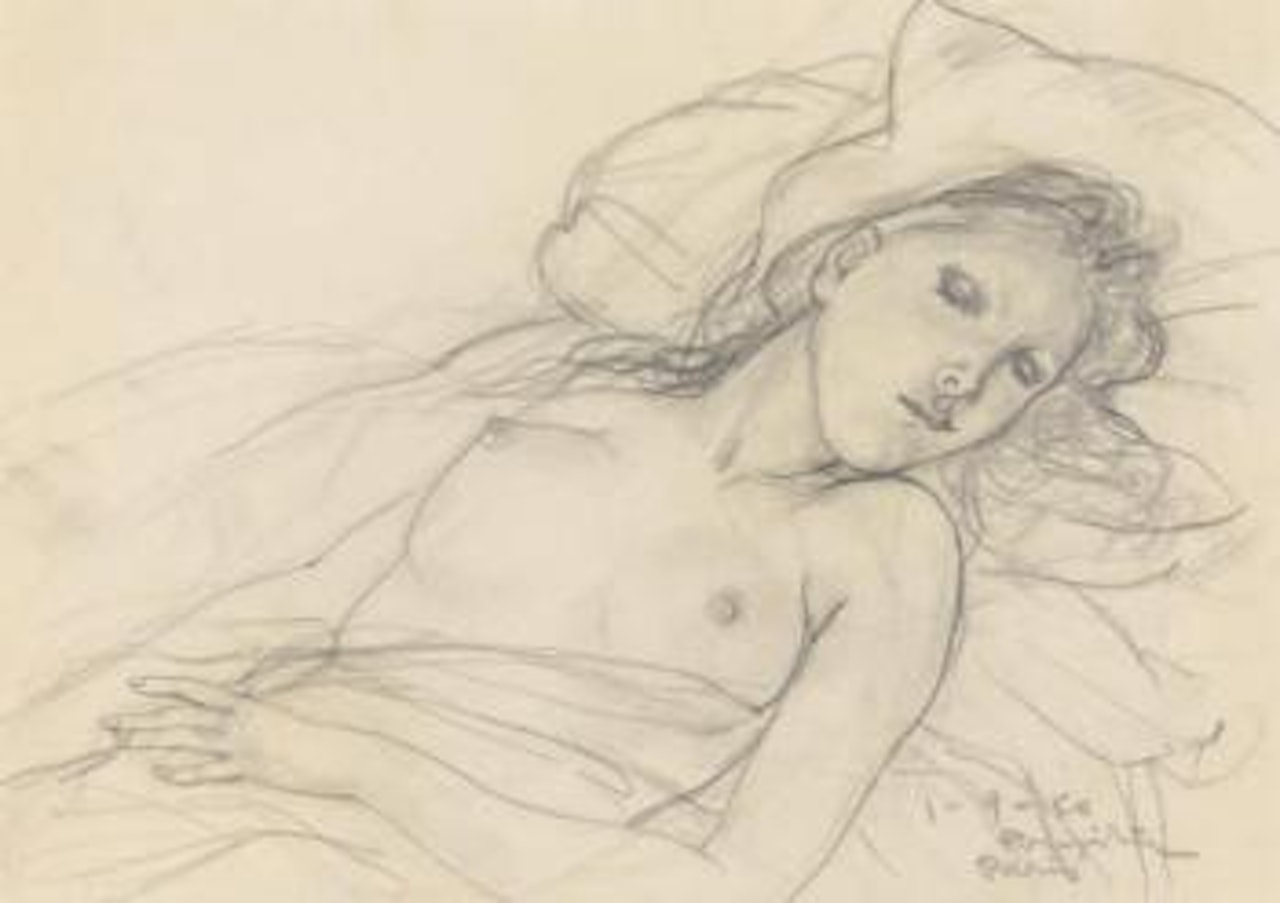 Le rêve by Leonard Tsuguharu Foujita