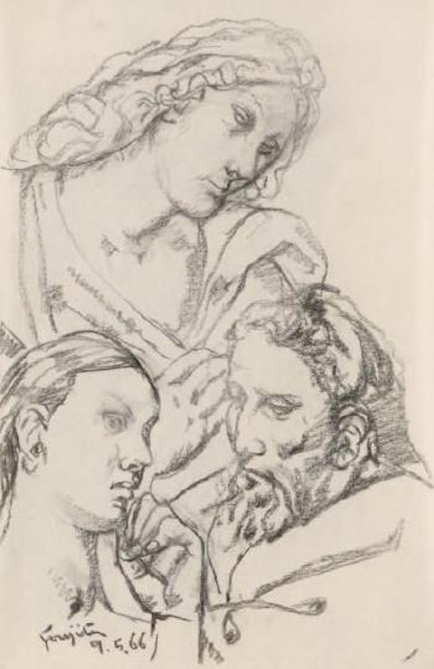 Consternation by Leonard Tsuguharu Foujita