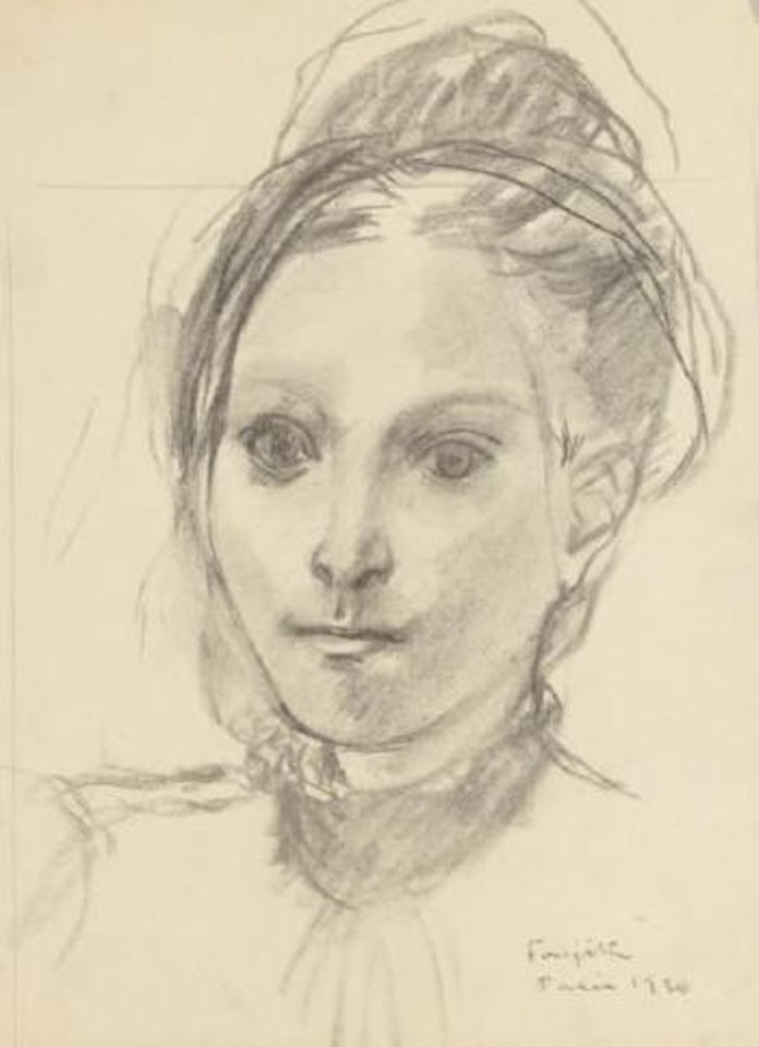 Visage by Leonard Tsuguharu Foujita