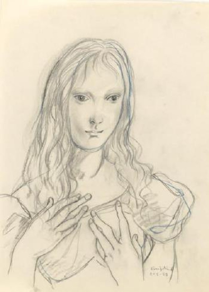 Femme by Leonard Tsuguharu Foujita
