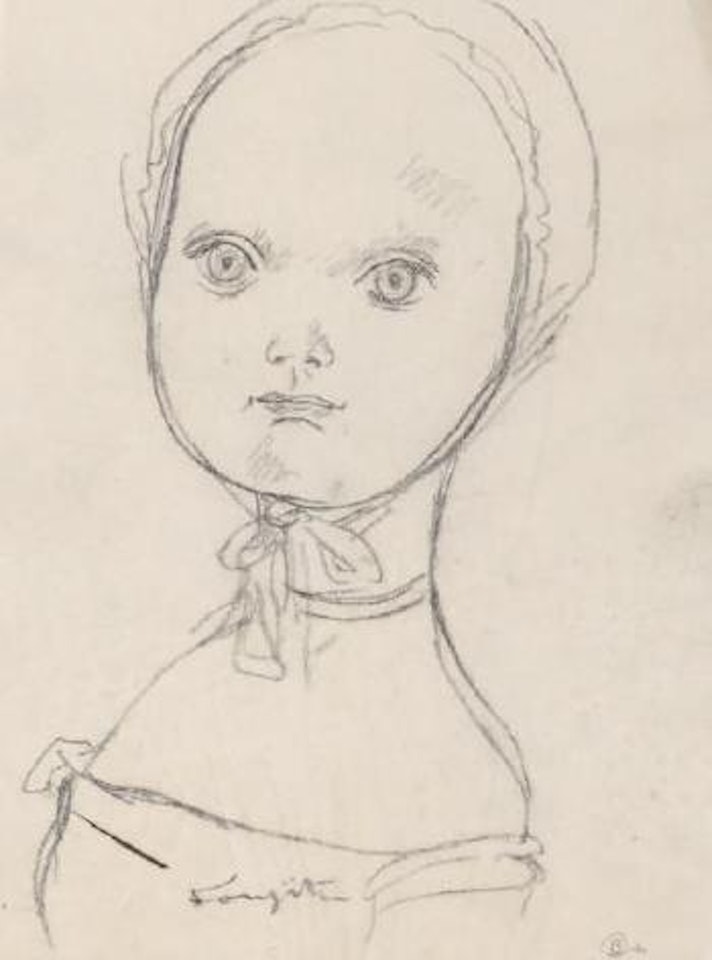 Fillette au fichu by Leonard Tsuguharu Foujita