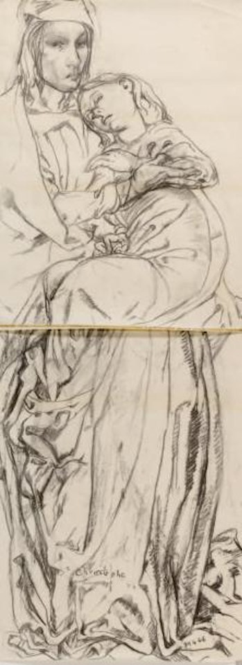 Saint Christophe by Leonard Tsuguharu Foujita