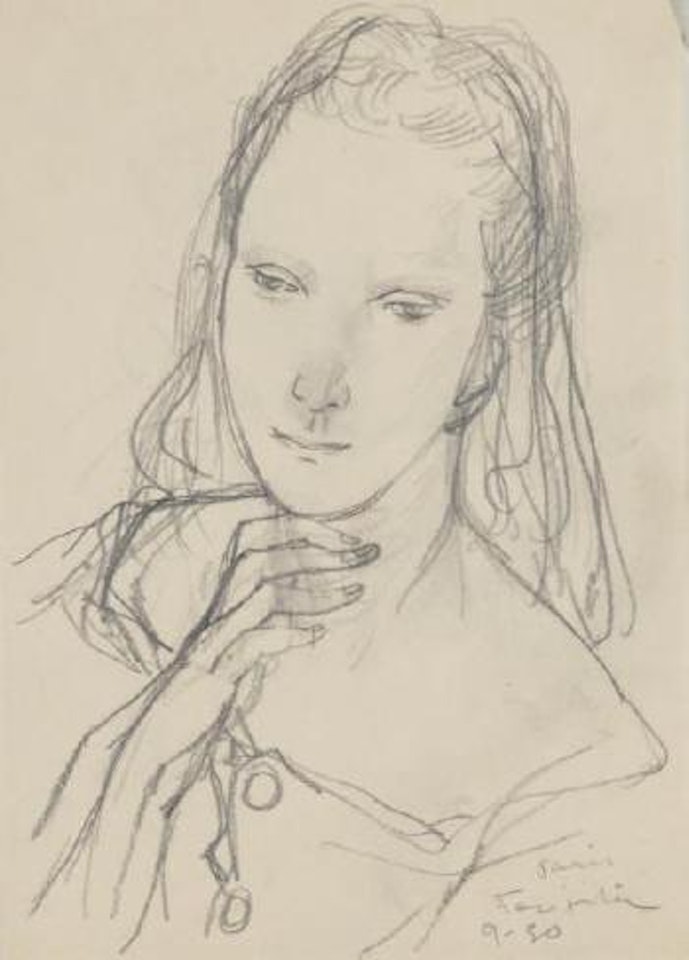 Soupir by Leonard Tsuguharu Foujita