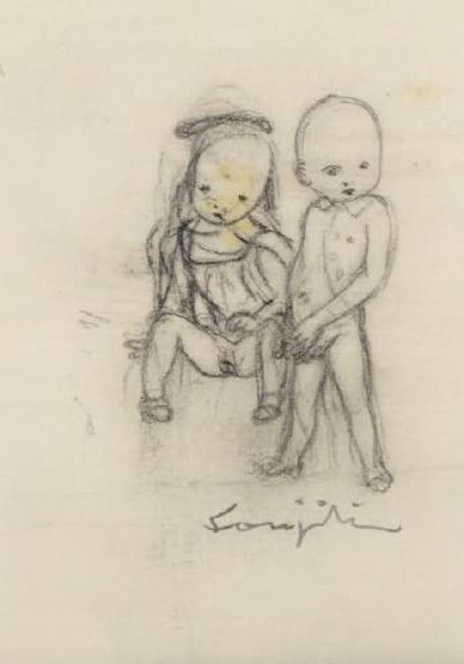 Petits enfants tous nus by Leonard Tsuguharu Foujita