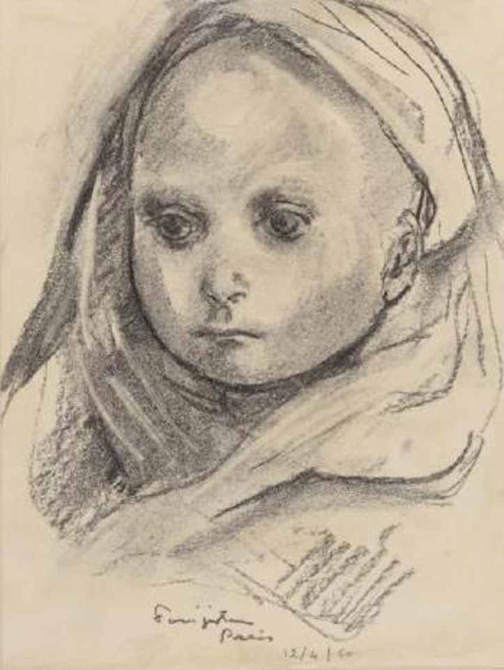 Enfant au voile by Leonard Tsuguharu Foujita