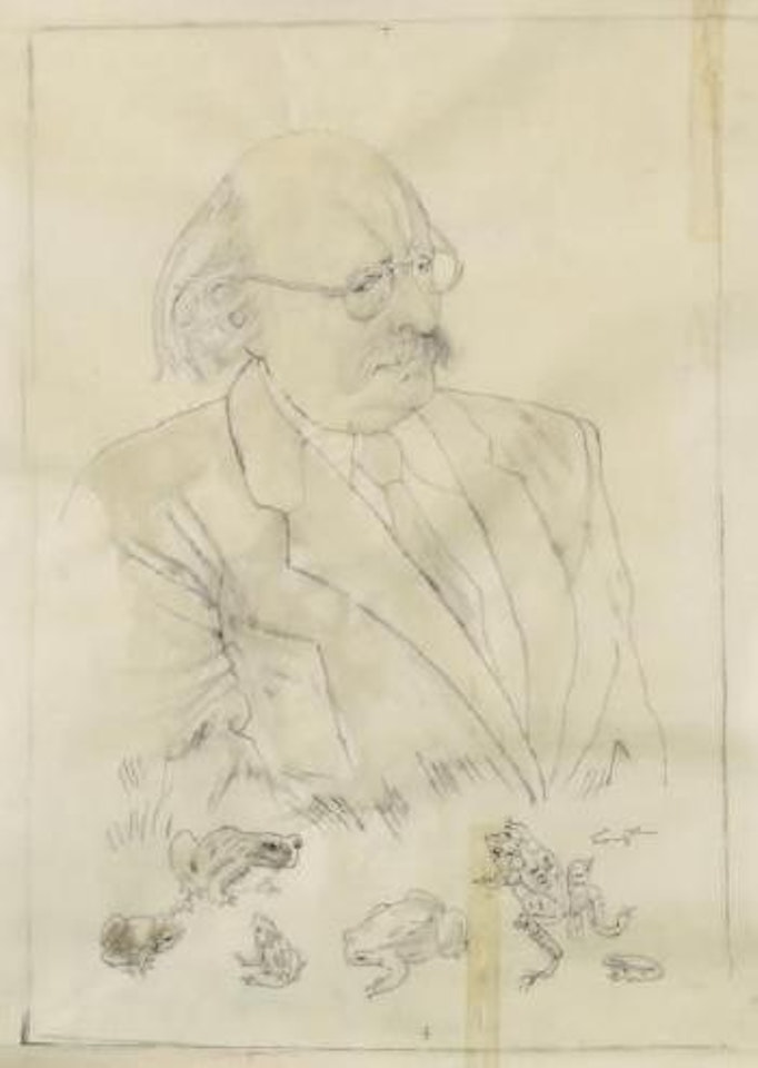 Jean Rostand by Leonard Tsuguharu Foujita