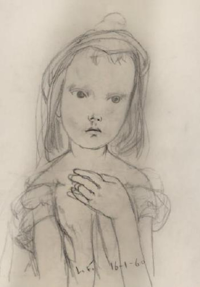 Fillette by Leonard Tsuguharu Foujita