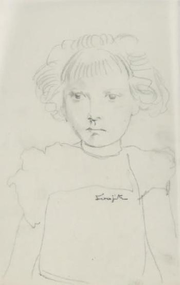 Petite fille by Leonard Tsuguharu Foujita