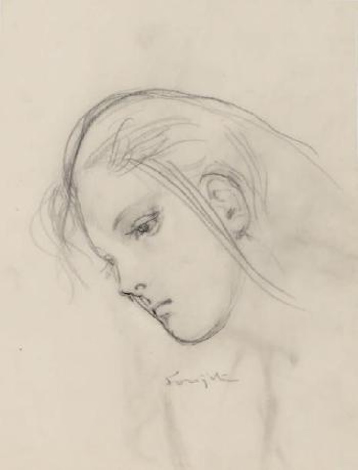 Mélancolie by Leonard Tsuguharu Foujita