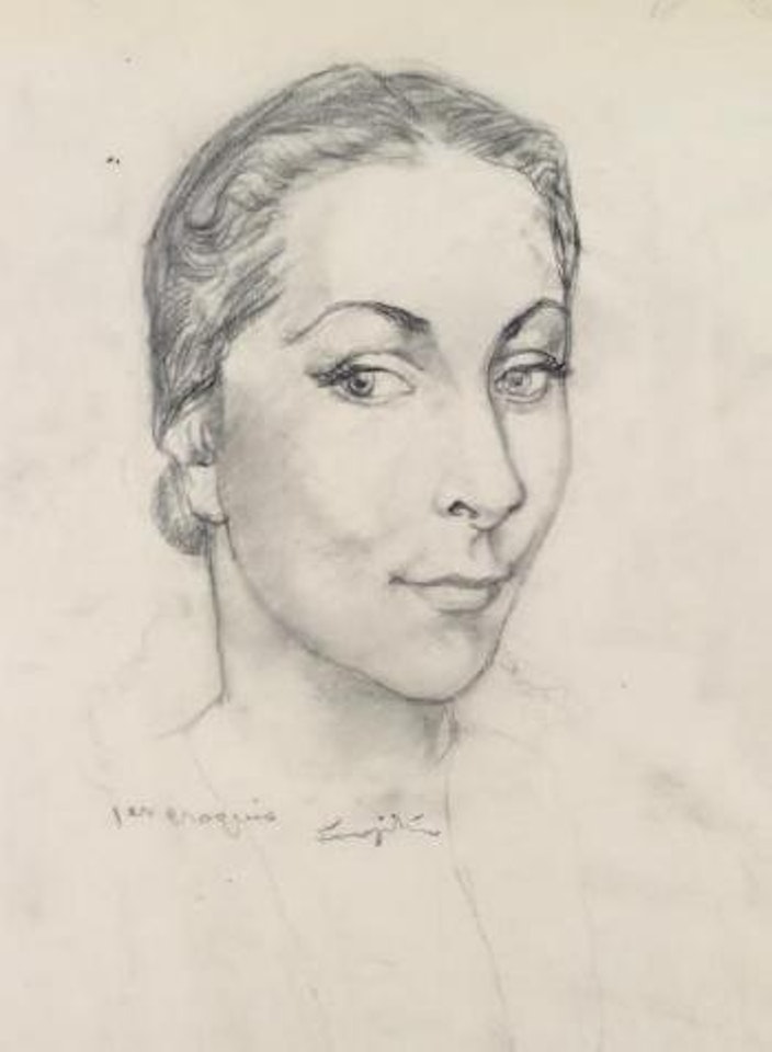 Femme de caractère by Leonard Tsuguharu Foujita