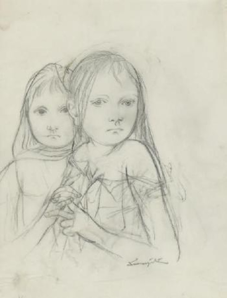 La peur by Leonard Tsuguharu Foujita