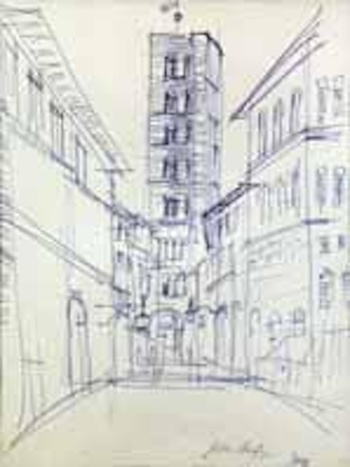 Ruelle à Arezza by Jean Dufy