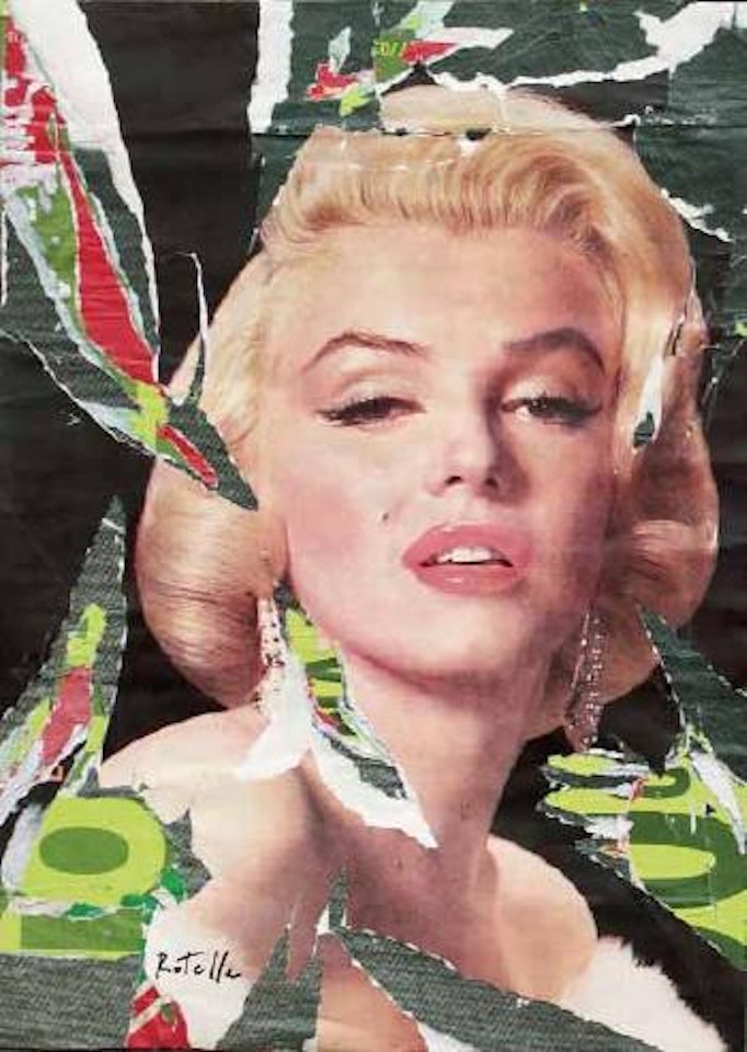 Desiderosa Marilyn by Mimmo Rotella