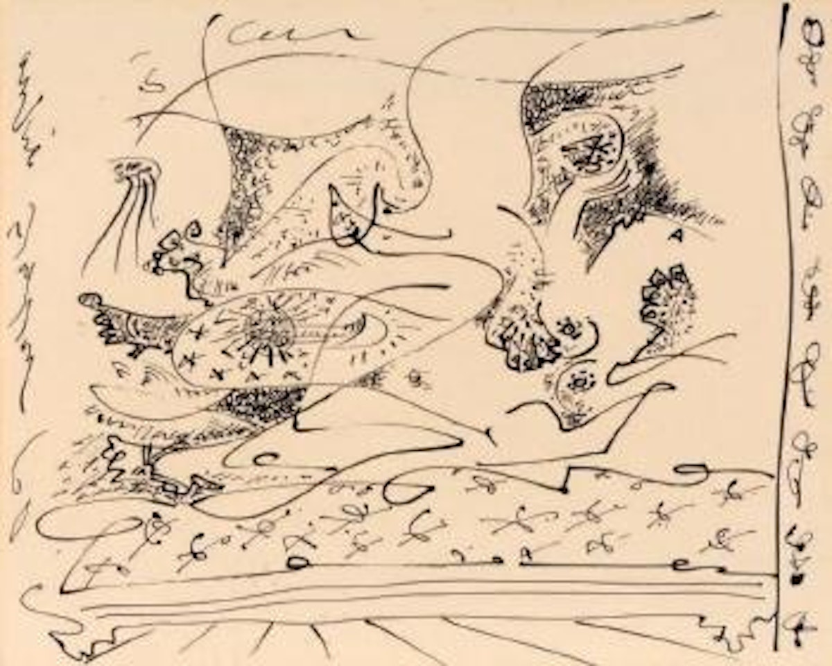 Sur la Seine by André Masson
