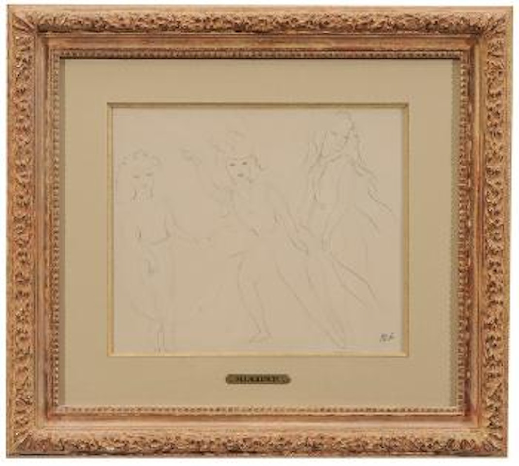 Three dancers by Marie Laurencin