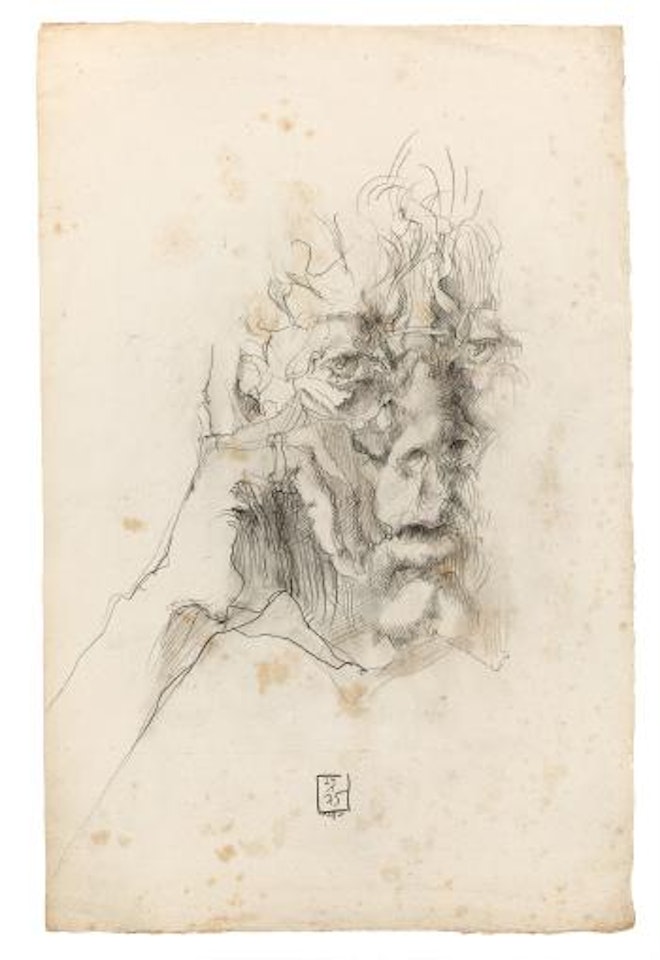 Selbstbildnis by Horst Janssen
