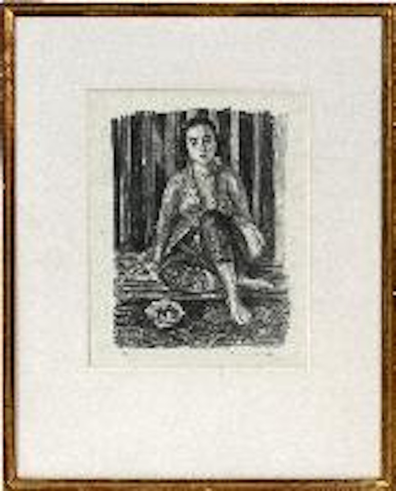 Odalisque, coup de fruits by Henri Matisse