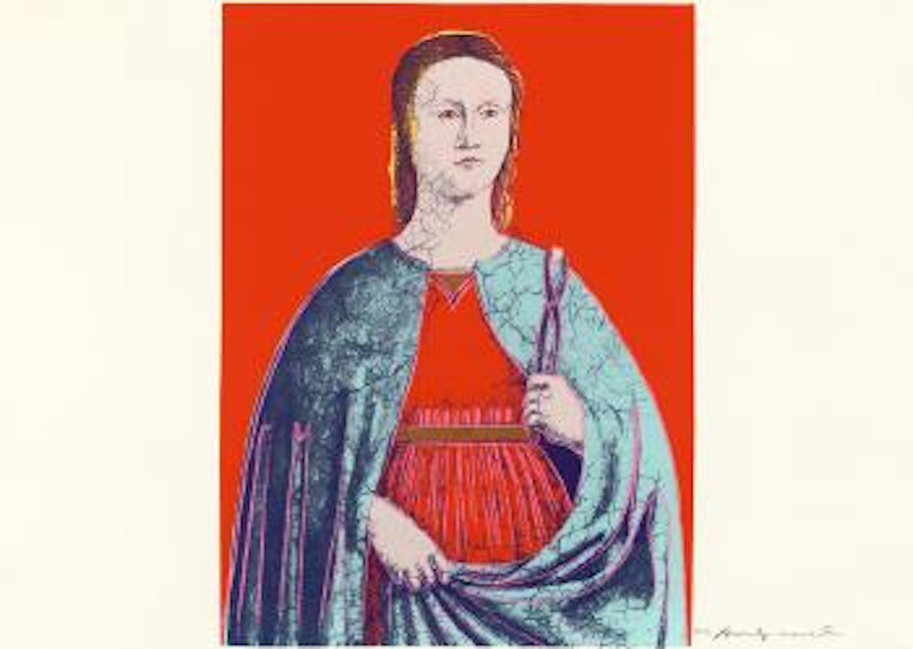 St. Apollonia by Andy Warhol