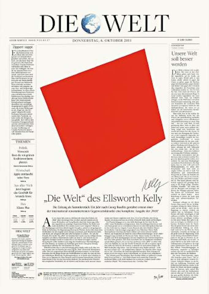 Die Welt Des Ellsworth Kelly by Ellsworth Kelly