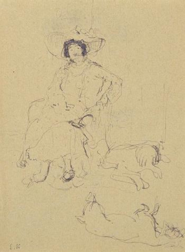 Madame Hessel en Normandie by Édouard Vuillard