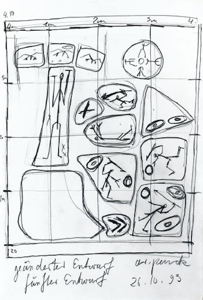 Senza titolo by A.R. Penck