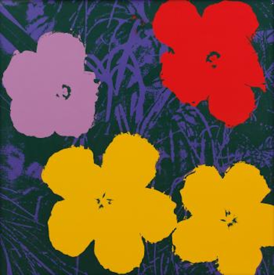 Flowers II, Sunday B. Morning by Andy Warhol