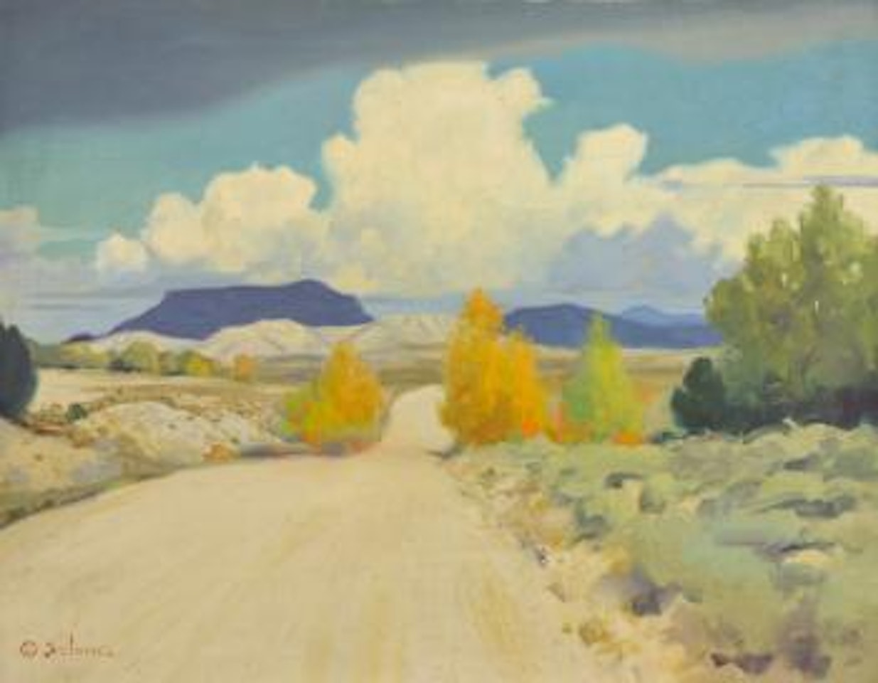 Clouds Over Kremmling by Gerard Curtis Delano