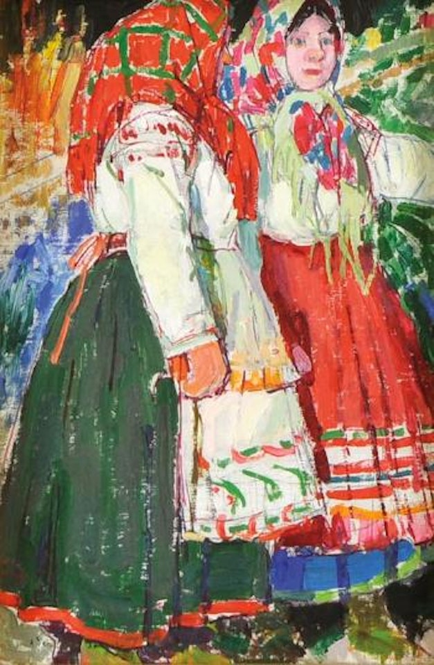 Russian Peasants by Leon Gaspard