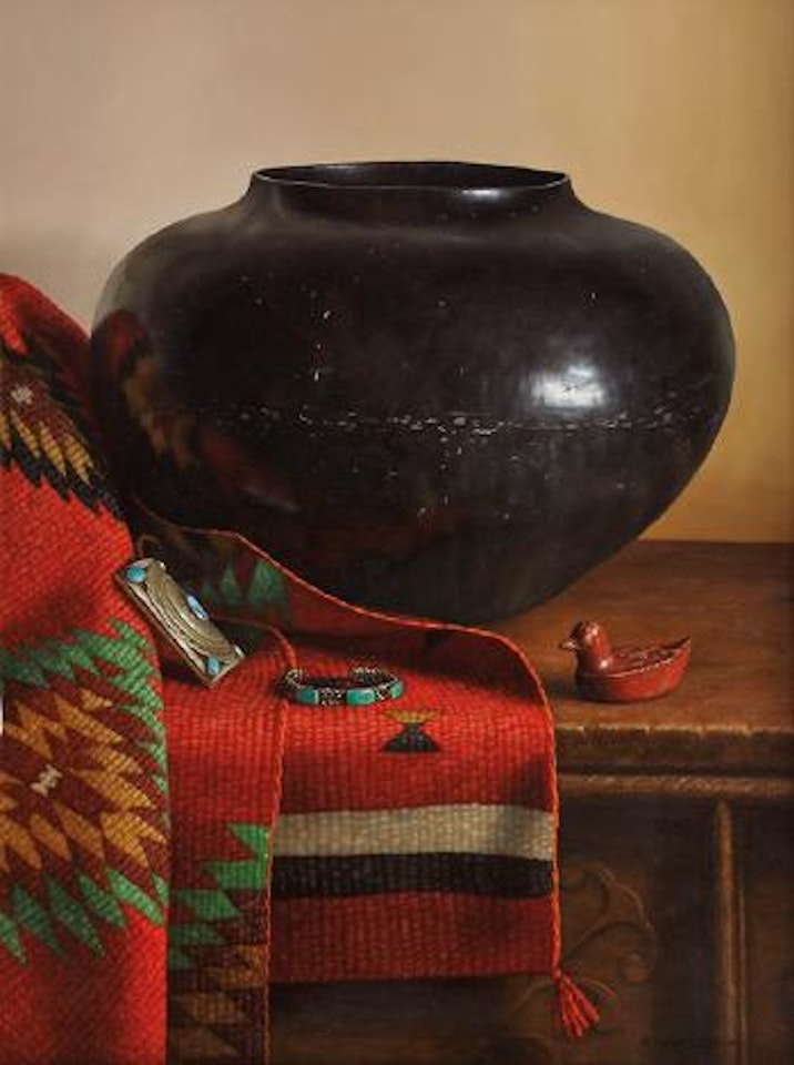 Navajo Red - San Juan Black by William Acheff