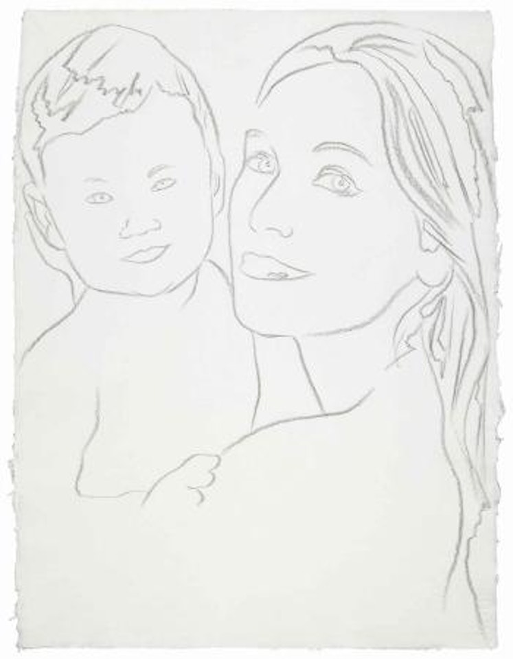 Madonna and Child by Andy Warhol