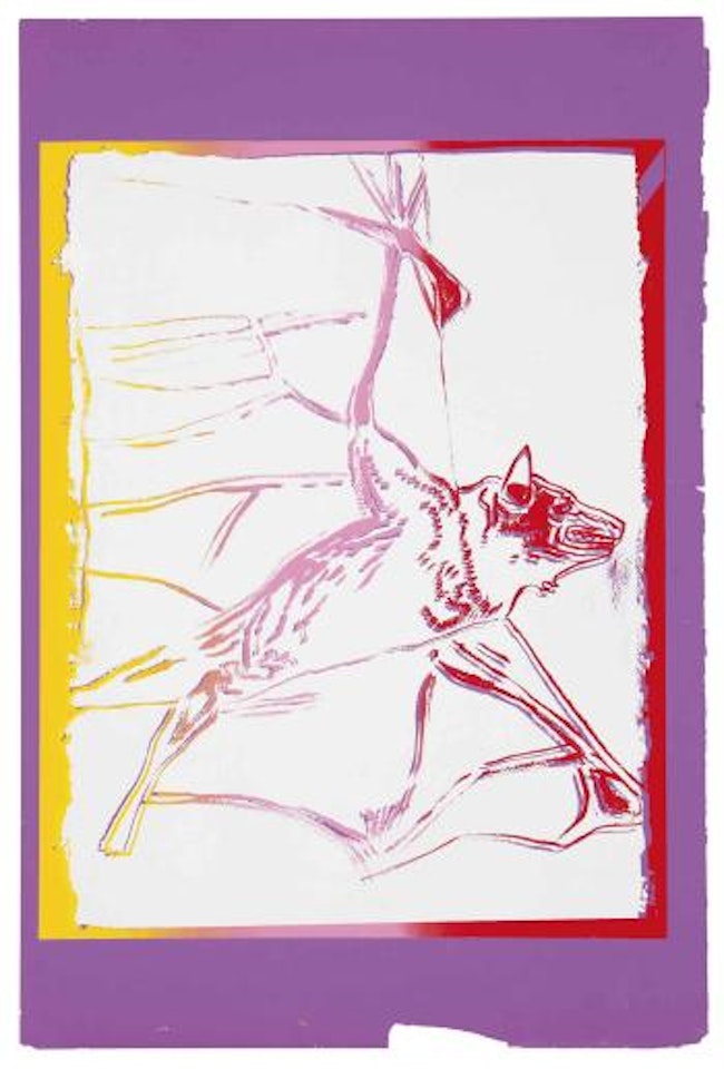 Bats, from Vanishing Animals (See F & S IIIB.62) by Andy Warhol