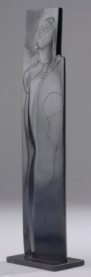 Couple enlacé by Jean Lambert-Rucki