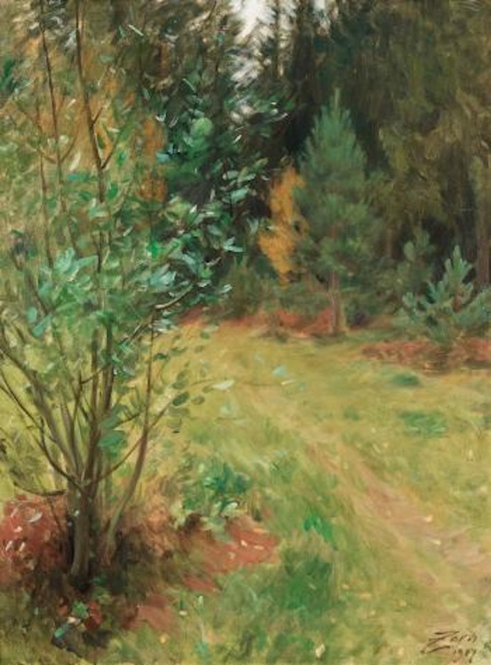 Landskap från Gopsmor by Anders Zorn