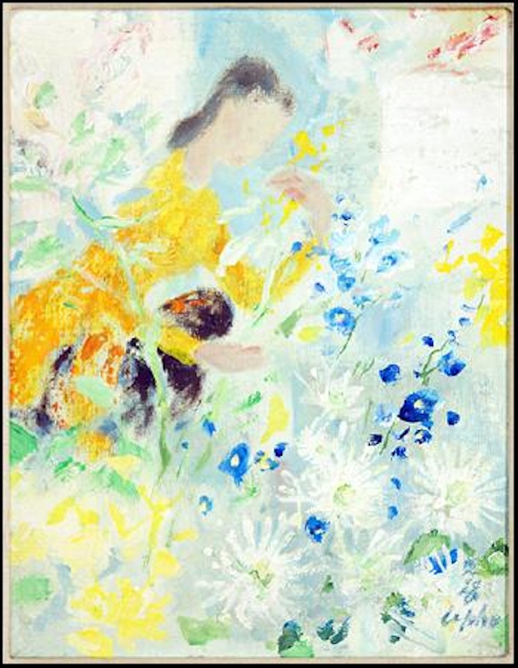 Fleurs et personnages by Le Pho
