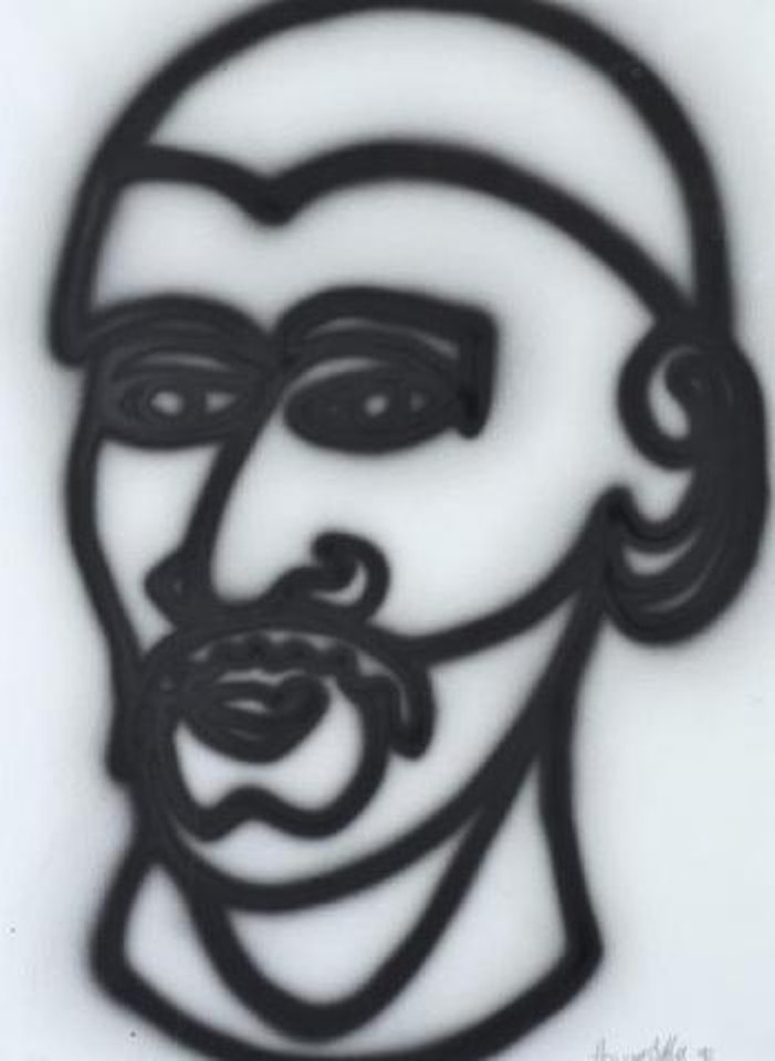 Untitled head by Howard Arkley