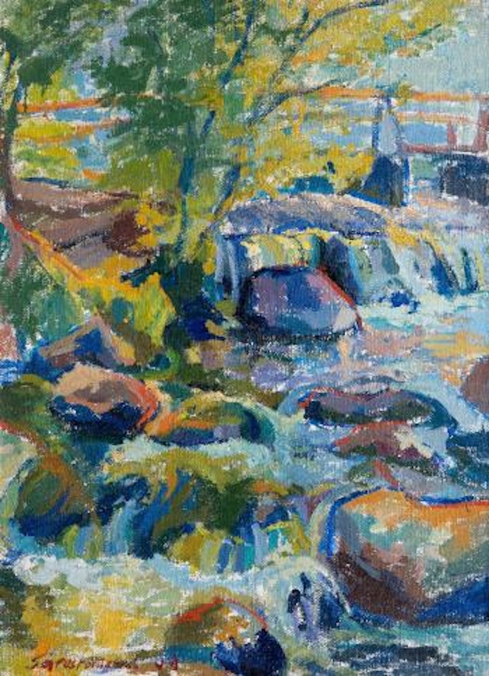 Rapids by Reidar Särestöniemi