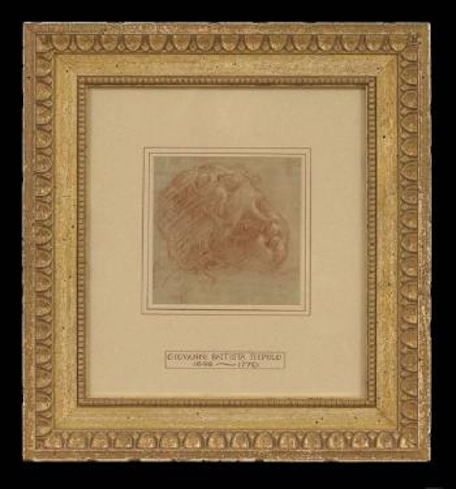 Head of a Cherub by Giovanni Battista Tiepolo