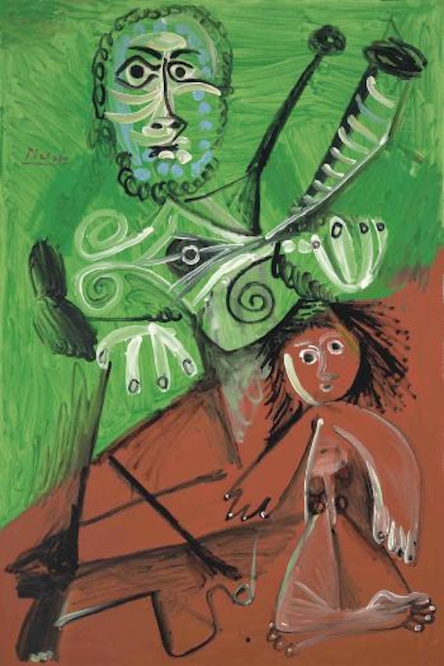 Homme et enfant by Pablo Picasso