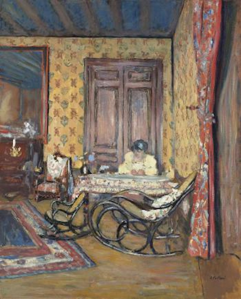 Intérieur aux rocking-chairs by Édouard Vuillard
