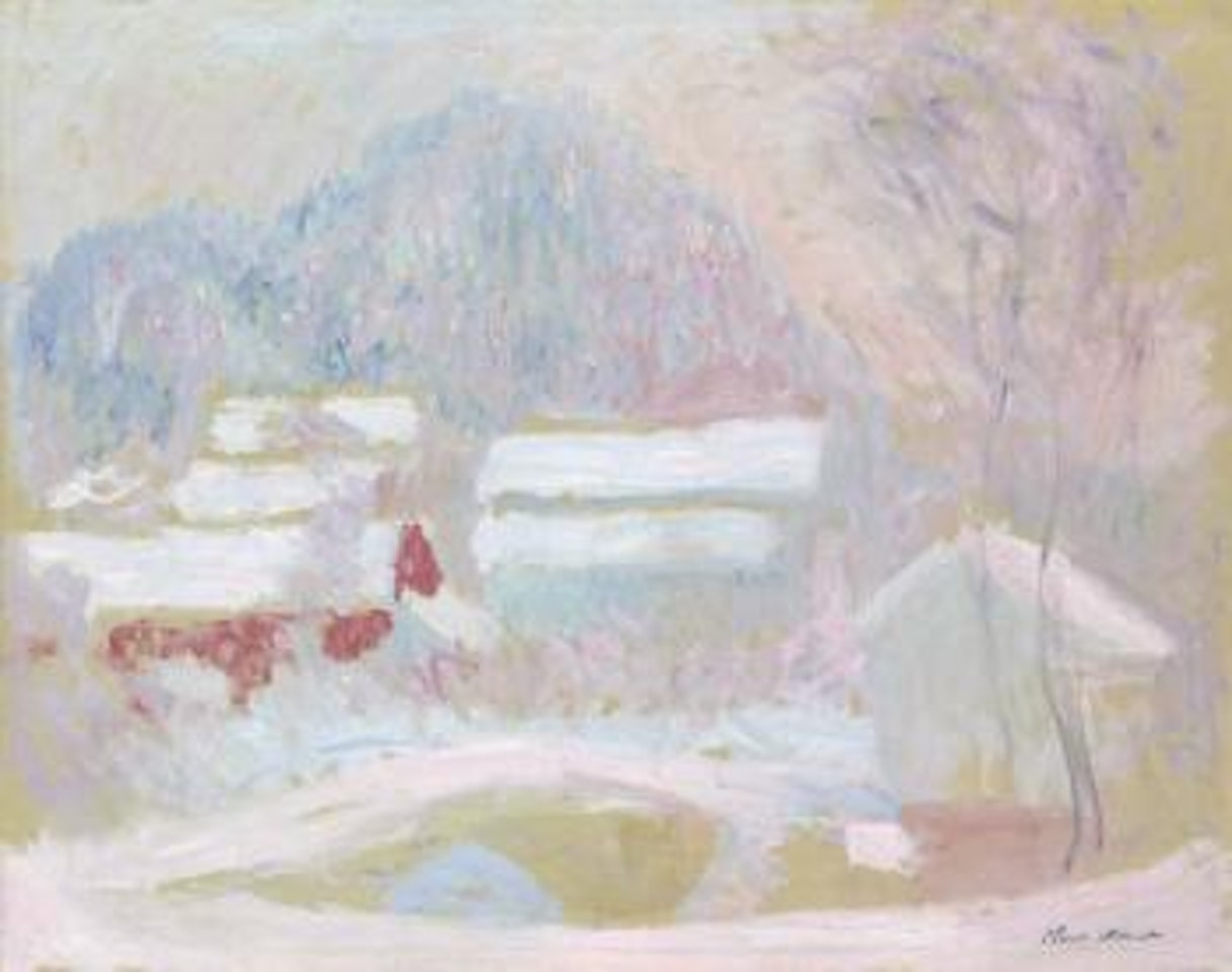 Paysage de Norvège, Sandviken by Claude Monet