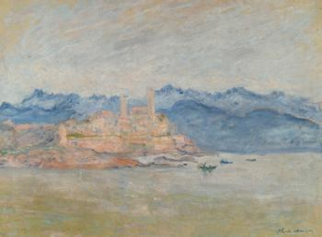 Le Fort D'Antibes by Claude Monet