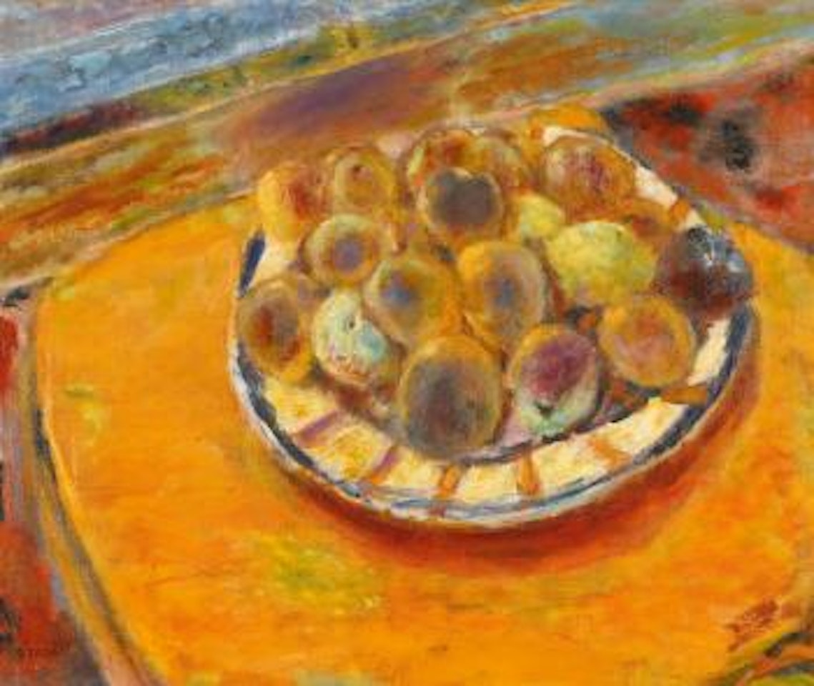 Pêches Dans Une Assiette by Pierre Bonnard