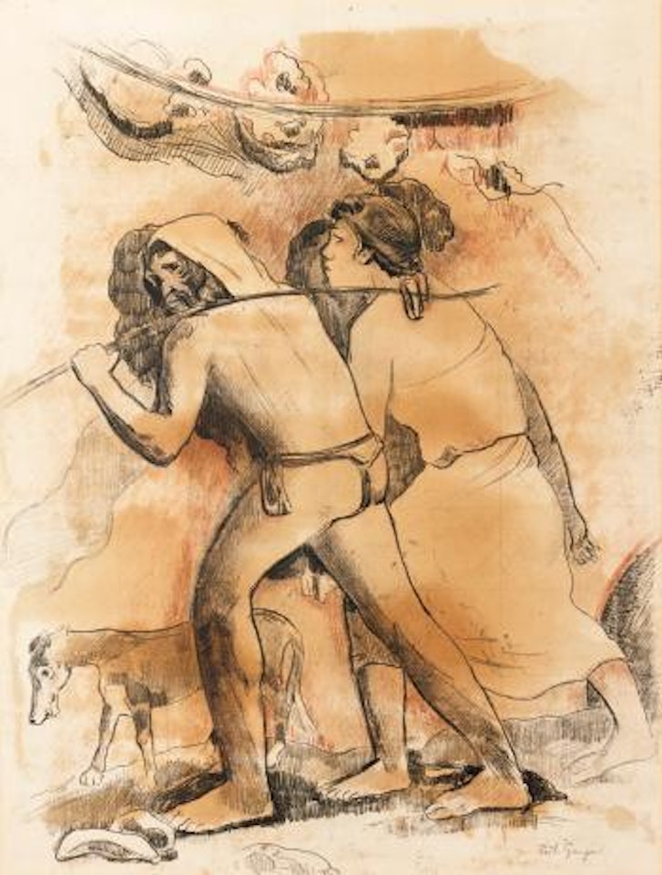 Adam Et Eve (Le Départ) by Paul Gauguin