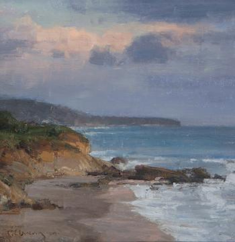 Laguna Beach, dusk by Clyde Aspevig