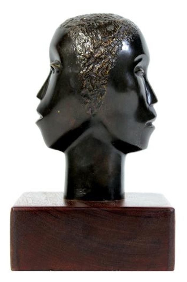 Faces for two worlds by Elizabeth Catlett