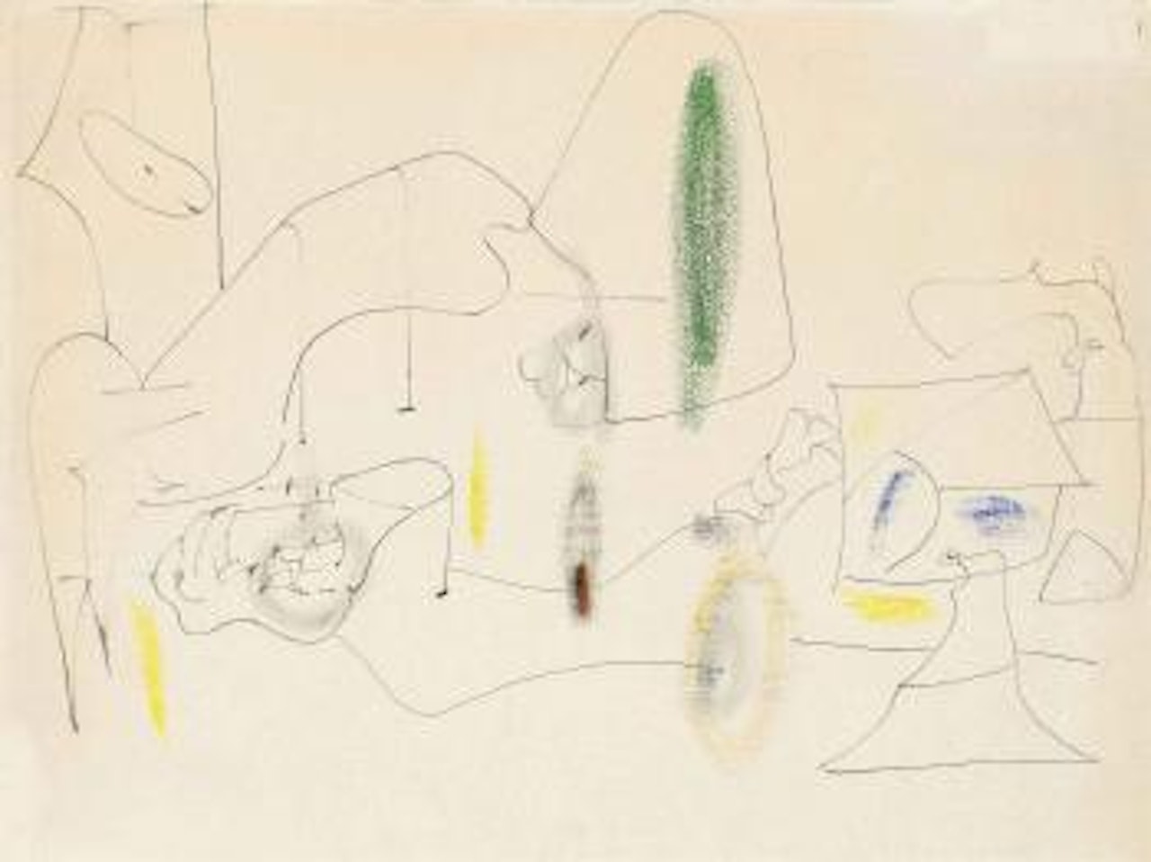 Untitled (Composition) by Arshile Gorky