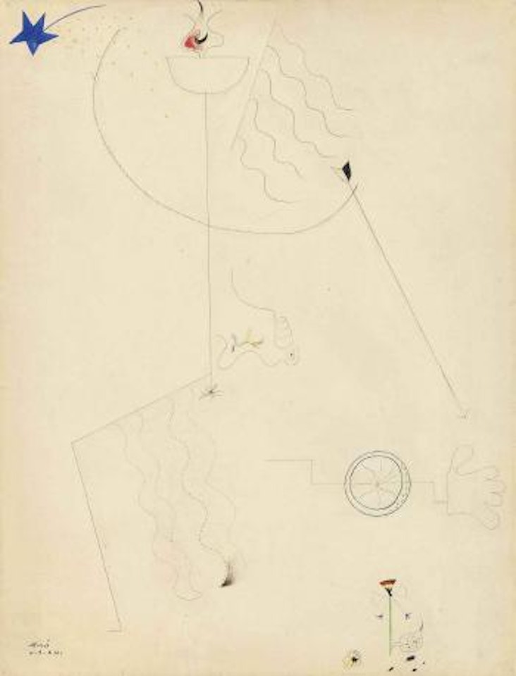 Untitled (Dancer) by Joan Miró