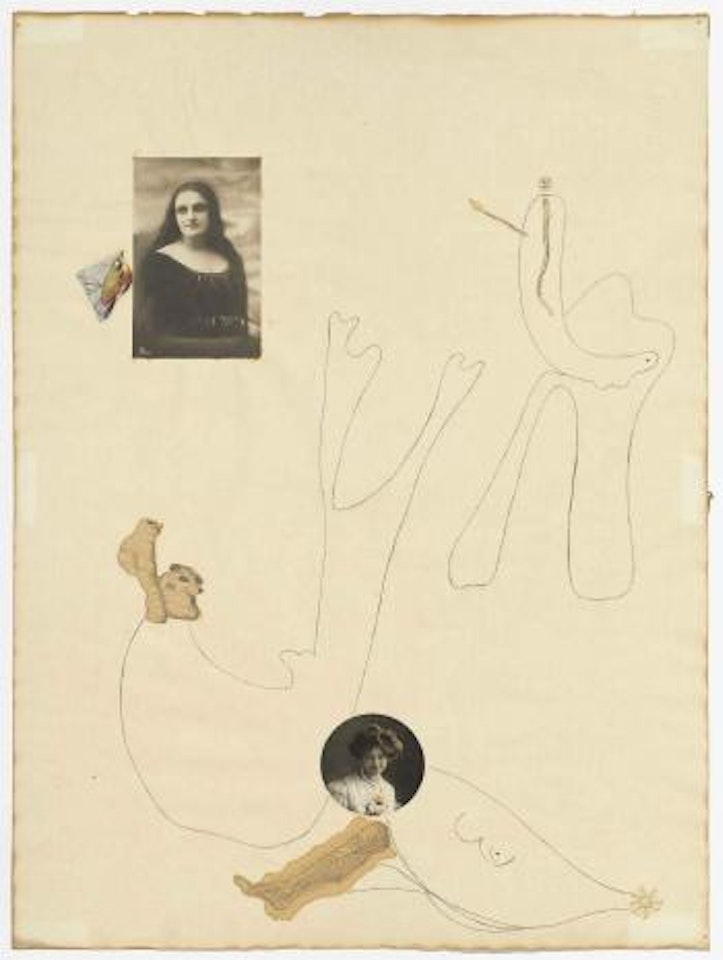 Untitled (Drawing-Collage) by Joan Miró